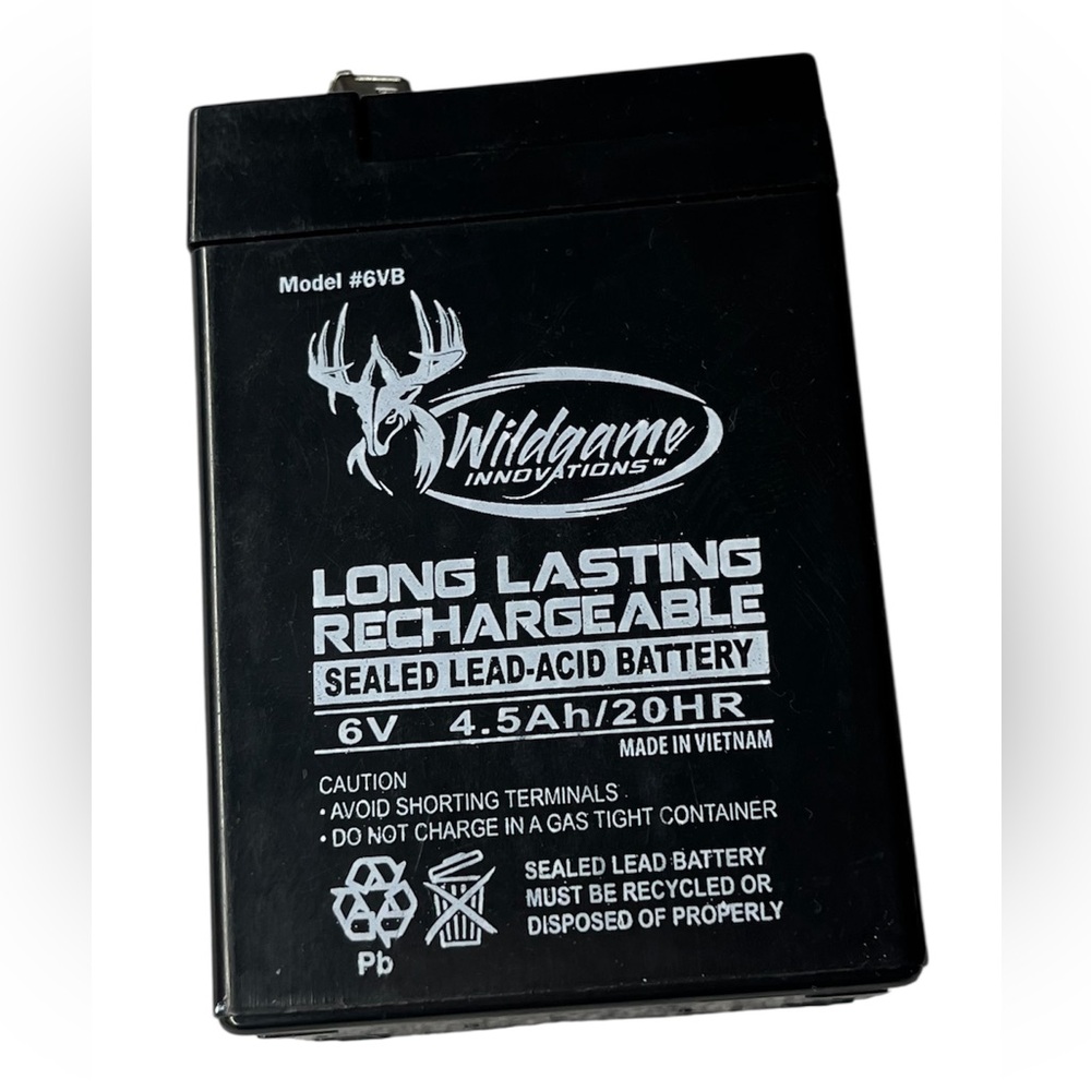 Hunter Black Rechargeable Battery